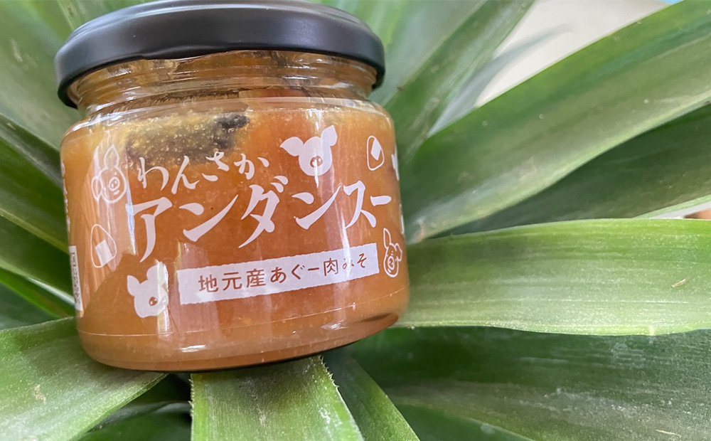 わんさかアンダンスー(肉みそ)【5個セット】 味噌 豚肉 肉味噌 豚肉味噌 おかず ごはんのお供 おにぎり お弁当 沖縄県 名護市