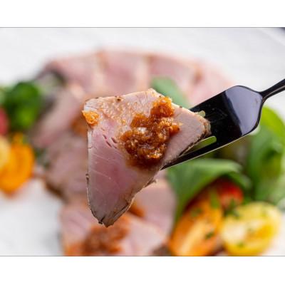 ふるさと納税 京丹後市 カニ屋が作る 魚ローストフィッシュ シビマグロ スライス加工済 3袋セット(ドレッシングソース付き) |  | 01