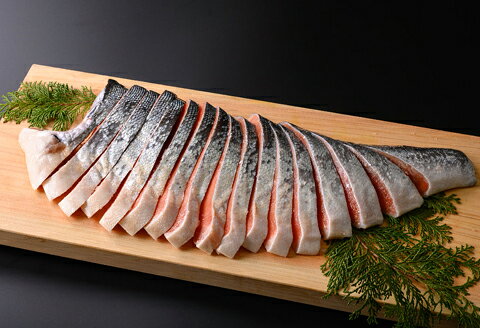 【ふるさと納税】鮭問屋 熟成だし銀鮭切身(約1.4kg) 冷凍 塩銀鮭 あごだし さけ サケ 切り身 焼き魚 おかず 【丸徳誠洋水産有限会社】