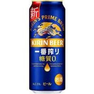 【6ヵ月定期便】キリン 一番搾り糖質ゼロ 500ml×24本　【定期便・ お酒 アルコール アルコール飲料 晩酌 家飲み 宅飲み 飲み会 集まり バーベキュー BBQ イベント 飲み物 缶ビール 】 