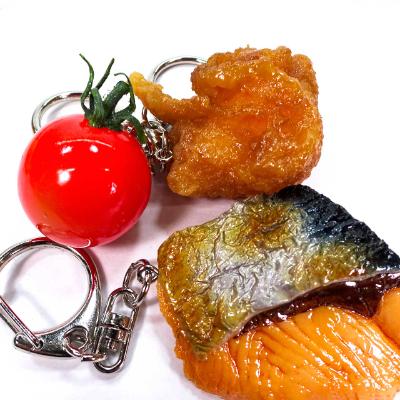ふるさと納税 弥富市 食品サンプルキーホルダー お弁当のおかず6個セット |  | 01