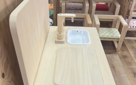 家具職人が作った 木製ミニキッチン 島根県雲南市/有限会社三ツ和[AIDE005]