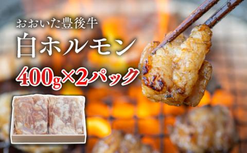 【おおいた豊後牛】白ホルモン（400g×2P）