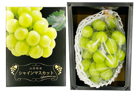 【2023年12月発送】冬の山形県産低温貯蔵シャインマスカット1房（約700～800g）_H067(R5)