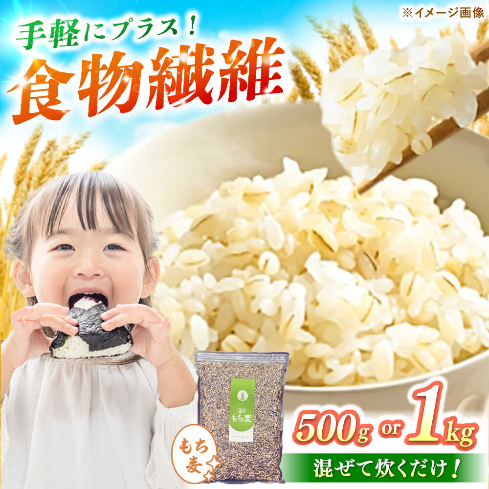 【ふるさと納税】【選べる容量】佐賀県産 もち麦 計500g-1kg / お米 もち麦 佐賀県産米 国産 九州 / 佐賀県 / 一般社団法人龍乃[41ANAC105]