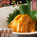 【ふるさと納税】うに うま味凝縮！一夜漬けうに60g×3本セット＜上磯郡漁業協同組合＞知内町 ふるさと納税 北海道ふるさと納税 ウニ 北海道産ウニ うに 雲丹【DD077】