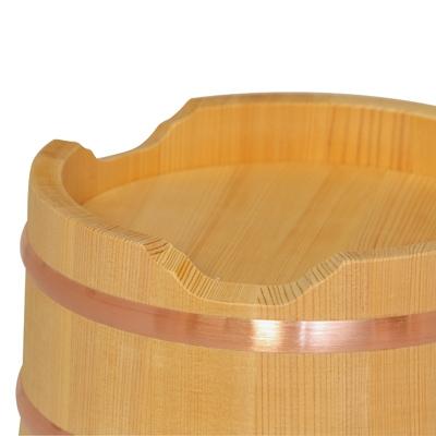 ふるさと納税 南木曽町 木曽の桶屋　江戸おひつ　21センチ(5合用) |  | 03