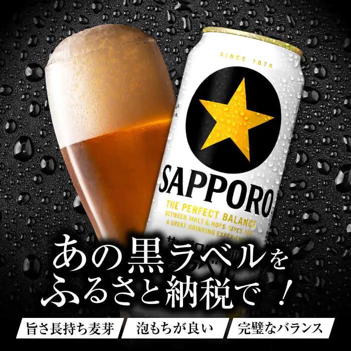 サッポロビール 黒ラベル 500ml 24缶  生ビール 缶ビール 大分県日田市  ARDC008