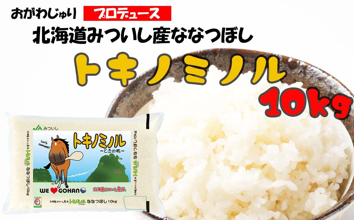 北海道産 新米 ななつぼし トキノミノル 白米 10kg
