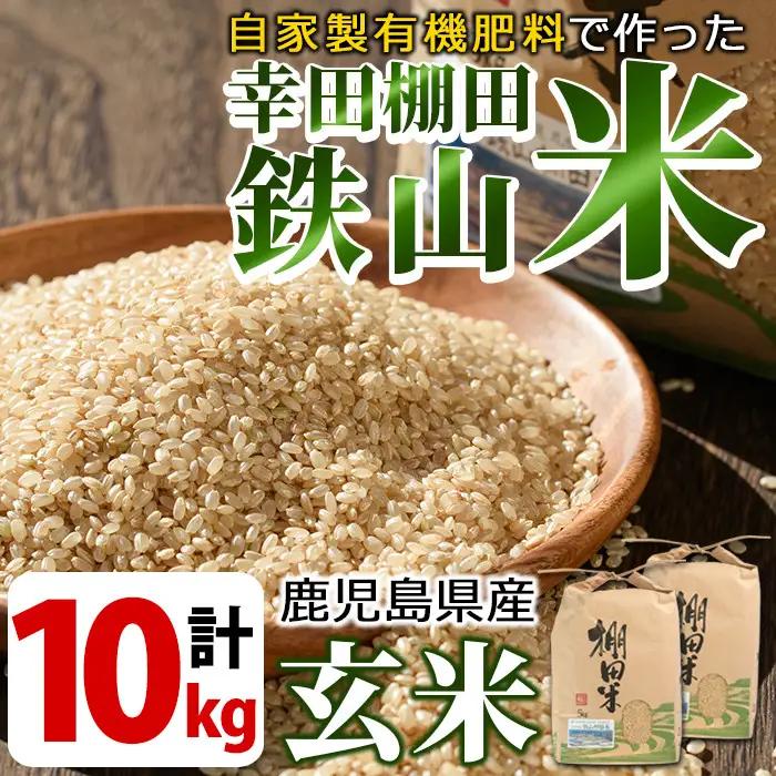 【玄米】鹿児島県産 10kg 玄米【福永商店】_y056-R7A