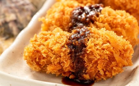 サクサクッ！ 国産 大粒 カキフライ 40粒(約1kg) 岡垣町