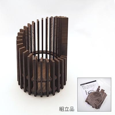 ふるさと納税 大川市 【国産/雑貨】キャンドルホルダー003 2個セット LED専用《カラー:ウォールナット》 |  | 02