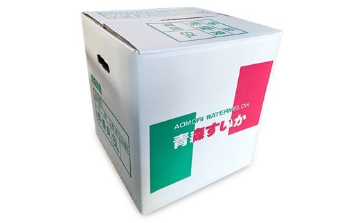 スイカ (特大玉) 羅王 1玉｜青森産 産直 2025年産 令和7年 夏 すいか 西瓜 果物 フルーツ 旬 特産 藤農園 農福連携 ラオウ らおう 羅皇 先行受付 [0835]