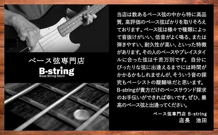 玄 5本入り 日本製ハンドメイド ニッケル弦 ベース弦