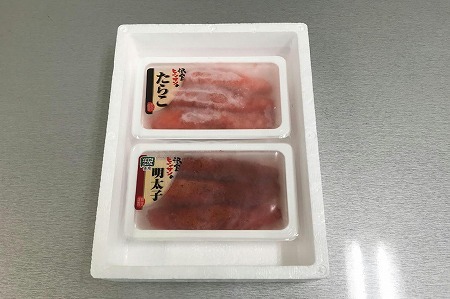 たらこ140g・辛子明太子140g G-43005