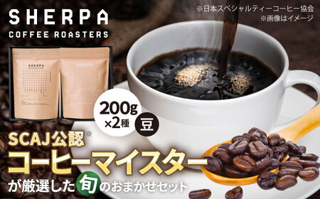 コーヒー SHERPA COFFEE ROASTERS 季節のおすすめセット 200g×2パック [ANGC003] コーヒー
