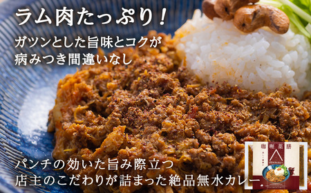 175DENOカレー 3種セット 各2袋 計6袋（無水カレー180g×6）