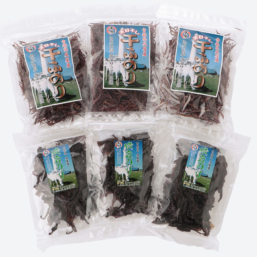 尻屋の天然のり２種セット