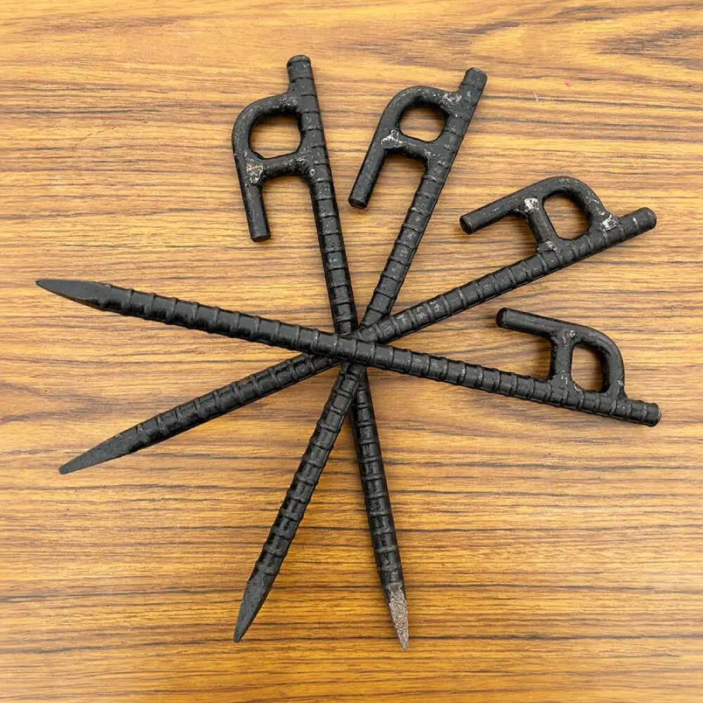 鍛造ペグ 30cm 4本セット / キャンプ キャンプ用品 ペグ キャンプ場 アウトドア用品 / 南島原市 / 重光刃物鍛造工場[SEJ018]
