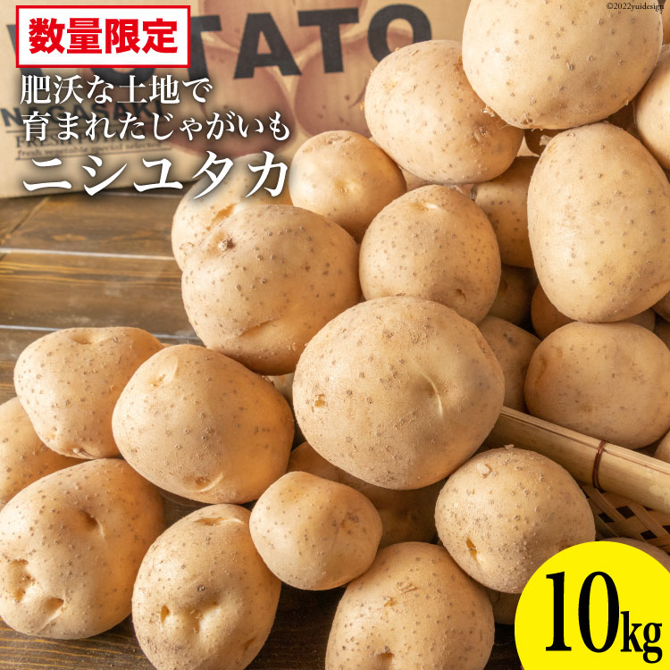 【ふるさと納税】 AG092 【令和8年度出荷分】肥沃な土地で育まれた じゃがいも （ニシユタカ）＜数量限定＞ 春