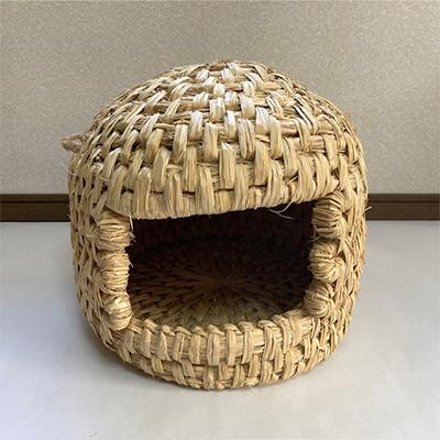 ふるさと納税 甲賀市 信楽産 稲わら製 【猫ちぐらC】