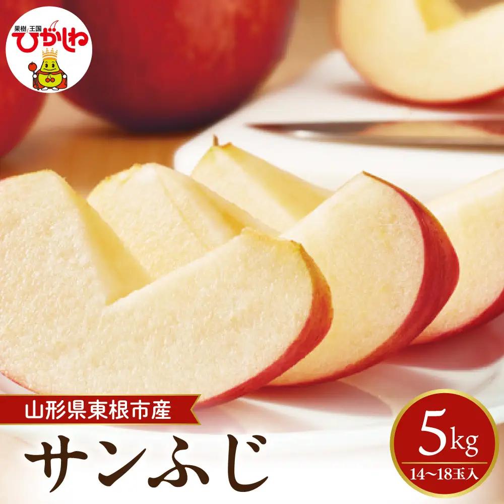 【2026年産】りんご「サンふじ」約5kg(14～18玉入) りんご