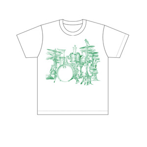 【緑/XLサイズ】JAZZinFUCHUと府中市の協働が奏でるハーモニーTシャツ