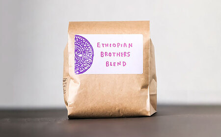 【全3回定期便】【粉に挽く】豆ポレポレオリジナルブレンド エチオピアンブラザーズブレンド 150g コーヒー豆 珈琲豆 ブレンド ギフト 沖縄市 / 豆ポレポレ[BCAW022]