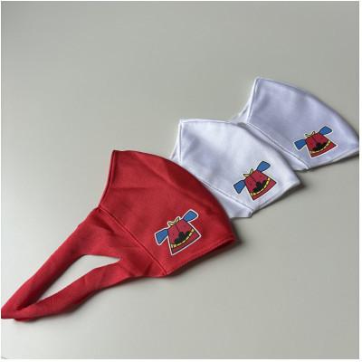 ふるさと納税 三木町 スポーツマスク(獅子キャラクター「舞ちゃん」プリント入り)　紳士用ホワイト×2枚 レッド×1枚 |  | 02