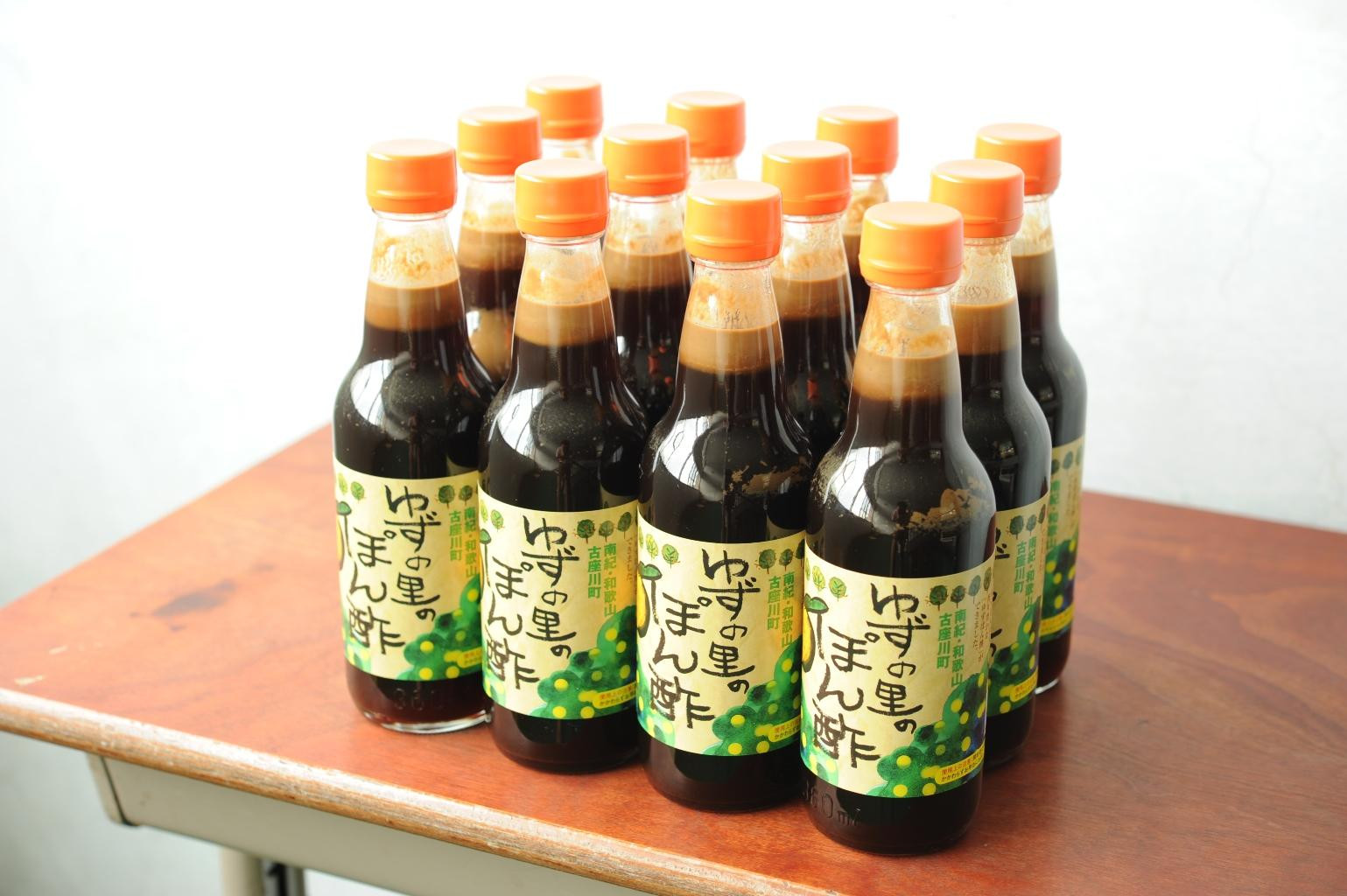 ゆずの里のぽん酢 約360ml×12本入［KY4］ DE04