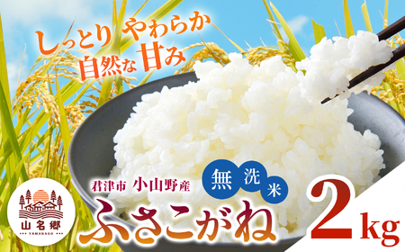 【 先行予約 】 8月下旬から順次発送 無洗米 令和7年産 君津市小山野産 ふさこがね 2kg | 新米 メディアで紹介 ！ あかかげ農園 山名郷米 やまなごう まい 千葉稲作 しんまい シンマイ フサコガネ 千葉県産 むせんまい 米 コメ こめ お米 千葉県 君津市 きみつ