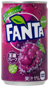 【コカ・コーラボトラーズジャパン株式会社】ファンタ グレープ　160ml缶　1ケース30本入り