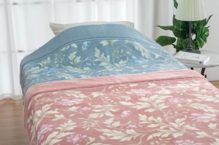 [ロマンス] ノエル マイヤー毛布 ブルー シングル 7210170 [2845]