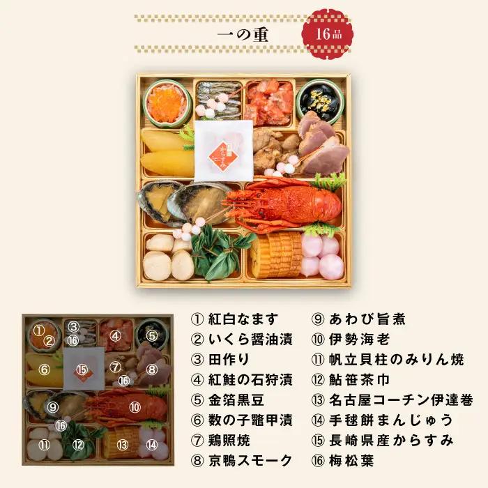 【早期限定寄附額】千賀屋謹製 2027年 迎春おせち料理 「慶壽」和風三段重 4～5人前 冷蔵おせち料理 ［035S08］