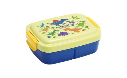 キッズ ランチボックス 840ml お弁当箱 弁当箱 仕切り 一体型 ランチ 子供 こども  ＜スケーター skater＞ ディノサウルス 恐竜 ダイナソー 男の子 男子【ドーム型 ふわっと かわいい キャラクター】 奈良県 奈良市 なら 4-097