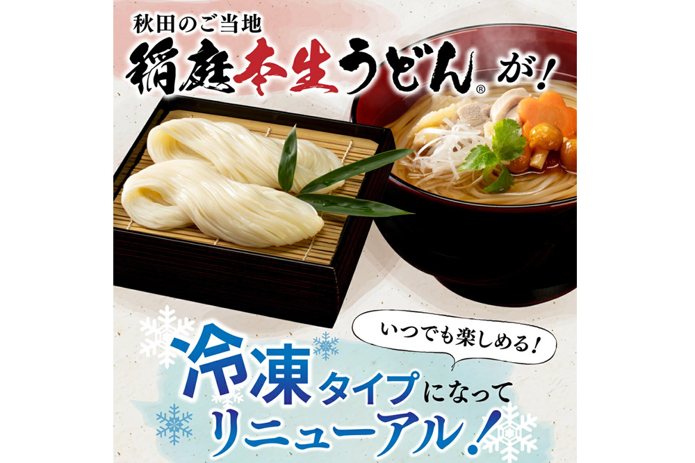 稲庭本生うどん 8食・比内地鶏つゆ 500ml×1本 セット