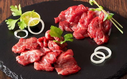 ふじ馬刺し詰合せ【彩】 / 食べ比べ 国産 馬肉 赤身 熊本県 菊陽町【株式会社フジチク】 [BHAD106]