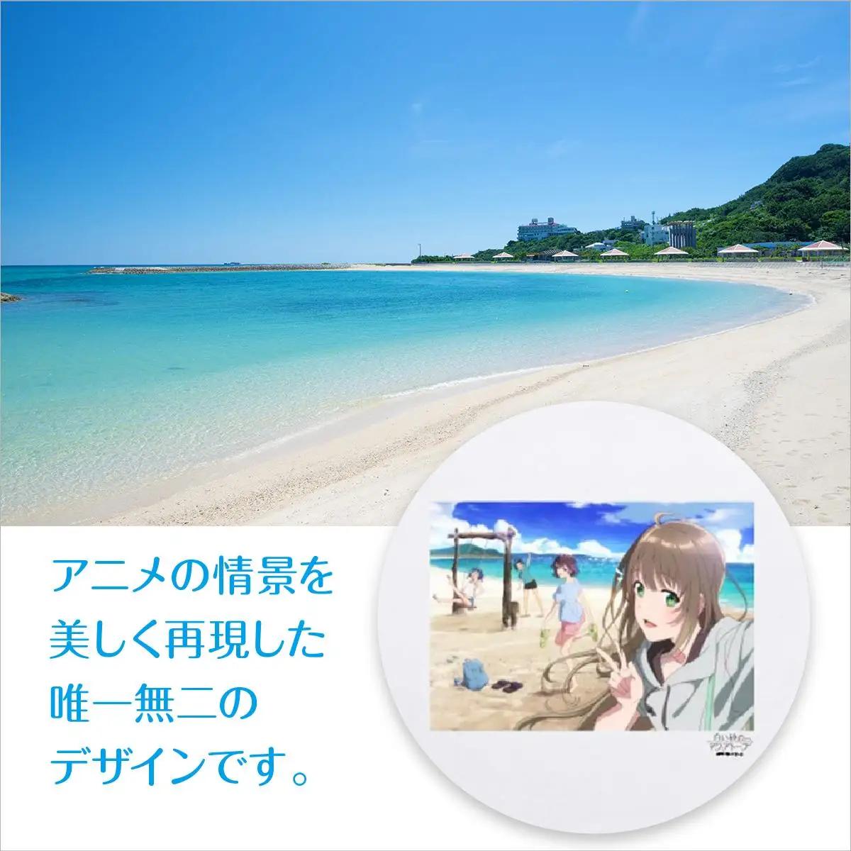 白い砂のアクアトープ描き下ろしTシャツ　Mサイズ   