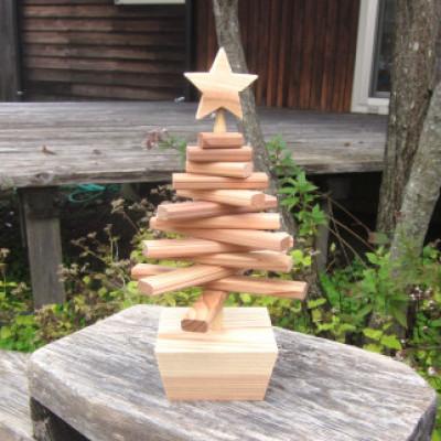 ふるさと納税 藤枝市 手のひらサイズ 杉のクリスマスツリー |  | 01