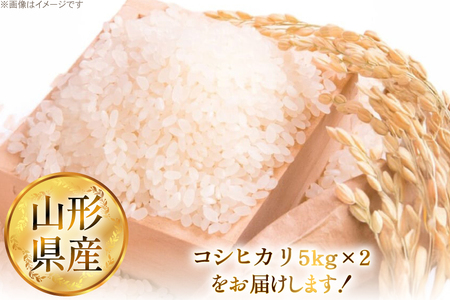 米 令和6年 コシヒカリ 5kg 2P 計 10kg [JA山形おきたま 山形県 高畠町 tk06ays870003]