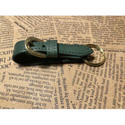 ふるさと納税 栗東市 蹄鉄バックルキーリング(グリーン)