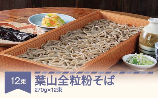 松田製麺 葉山全粒粉そば 270g×12 mt-sbhzx3240