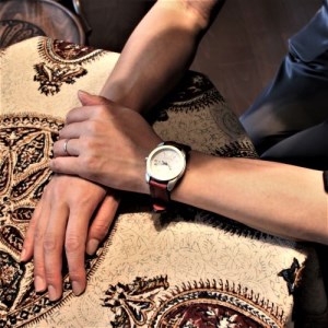 011-016　＜腕時計 ｸｵｰﾂ式＞SPQR masterpiece dd 【SOMESサドルレザーバンド】