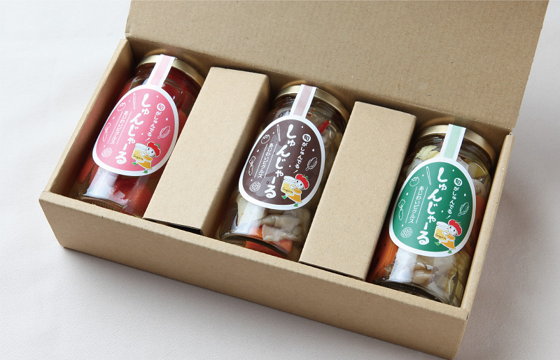 【母の日】割烹松屋 料亭の和風ピクルス おまかせ 3本セット 099H1736m