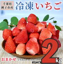 【ふるさと納税】 冷凍いちご 2kg （ 1kg × 2 ） とちおとめ やよいひめ 冷凍イチゴ 神原いちご園 銚子産 苺 いちご イチゴ 真空パック 冷凍 冷凍フルーツ カットフルーツ フルーツ ジャム スムージー 便利 簡単 千葉県 銚子市