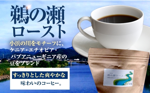 珈琲300g 小浜セット（粉） 小浜市 / topiv  [BFAI017]