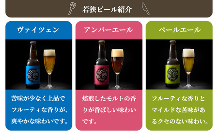 【通常Ver.】【へしこの町】若狭ビール3本とへしこの缶詰3個セット ペールエール アンバーエール ヴァイツェン クラフトビール ガーリックラー油 アヒージョ 鯖 サバ 福井 美浜 若狭 名産 郷土料