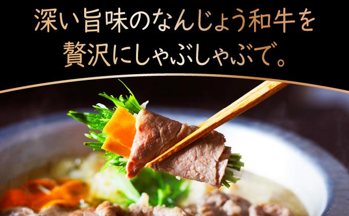 《極上の味わい》和牛しゃぶしゃぶ用 200g×6パック 合計1200g なんじょう和牛   I   和牛しゃぶしゃぶ 2パック ブランド和牛 牛肉 200g 1200g 6パック  沖縄県 南城市