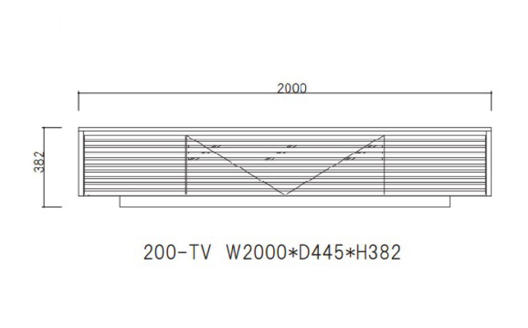 ENN 200 テレビボード WN