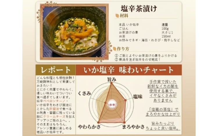 三陸産スルメイカ使用 塩辛 （170g×６個）｜ih00016-6 三陸産 手造り 海鮮 いか 旨辛 塩辛 烏賊 しおから うまい おつまみ 塩竈市 宮城県 平塚商店